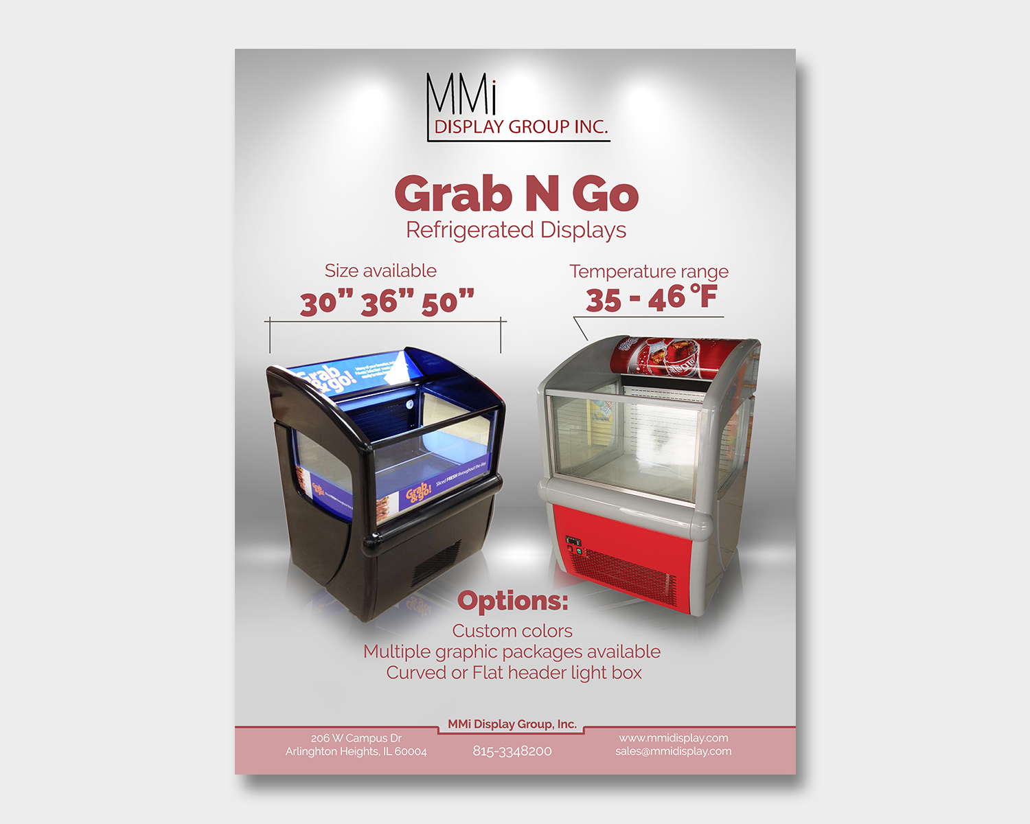 Flyer Design by Lesaba Design for MMI DISPLAY GROUP, INC. | Design #14634522