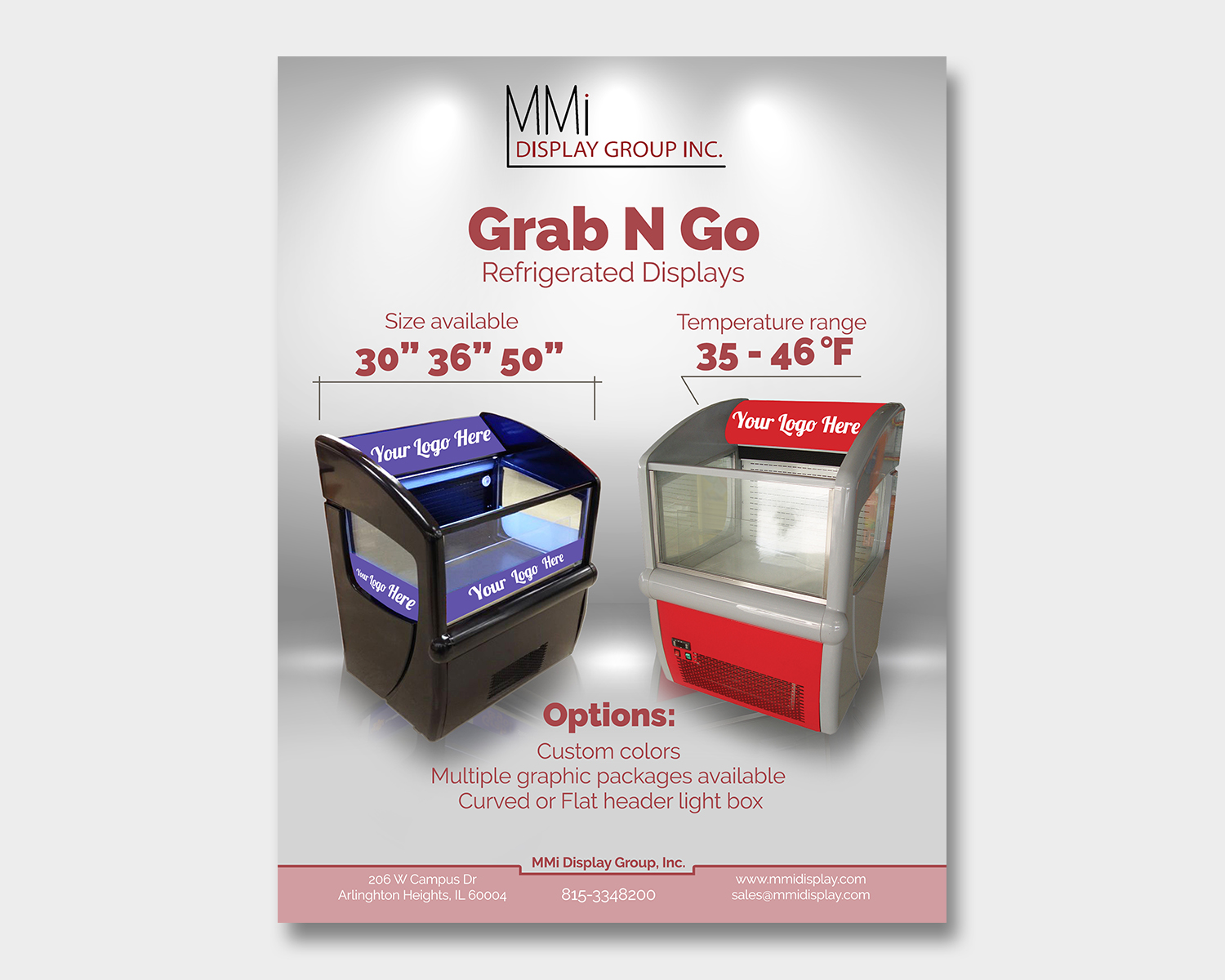 Flyer Design by Lesaba Design for MMI DISPLAY GROUP, INC. | Design #14654015
