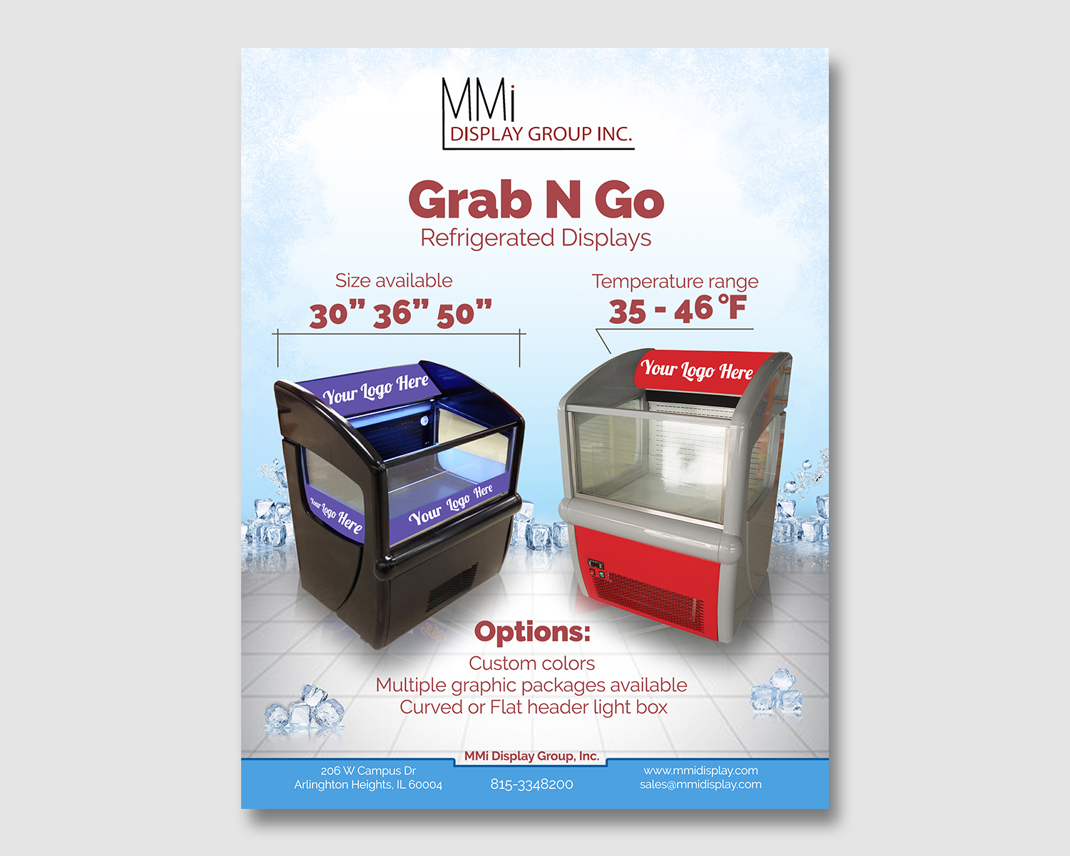 Design de Flyer par Lesaba Design pour MMI DISPLAY GROUP, INC. | Design #14683508