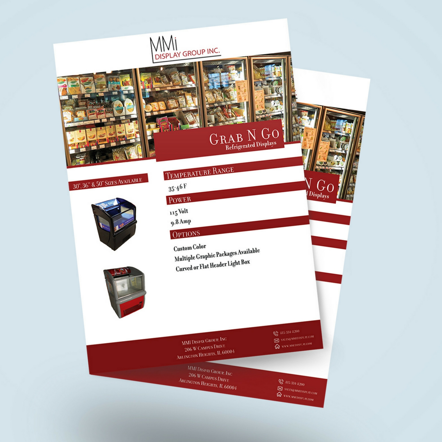 Diseño de Flyer por creativelystunning para MMI DISPLAY GROUP, INC. | Diseño #14673899