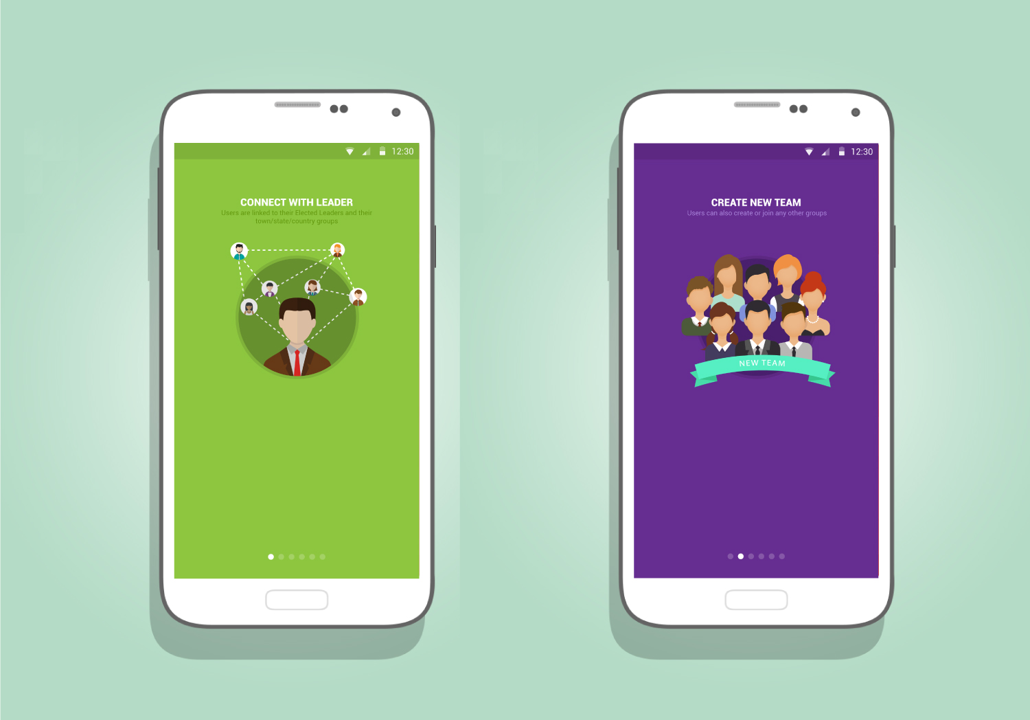 Diseño de aplicación (App) por Wolfpencil Designs para American Civix Technologies, L3C | Diseño #14631086