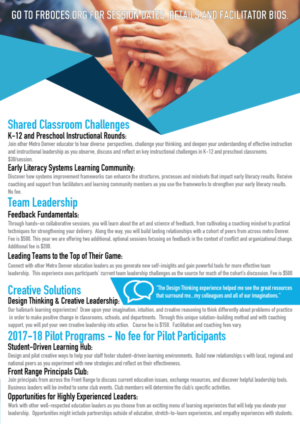 Flyer Design by Blumenfeld for Front Range BOCES | Design: #14631432