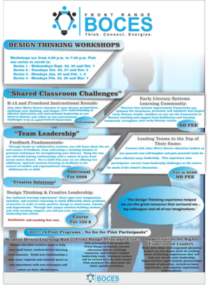 Flyer Design by nido007 for Front Range BOCES | Design: #14647182