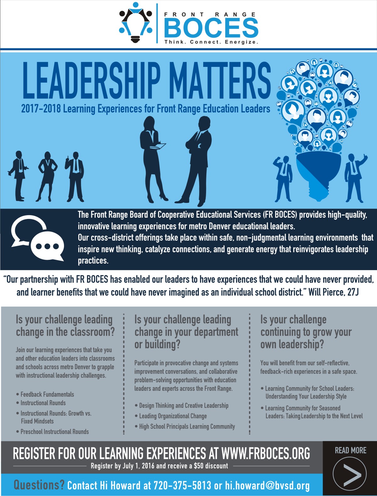 Flyer Design by TARON for Front Range BOCES | Design #14629733