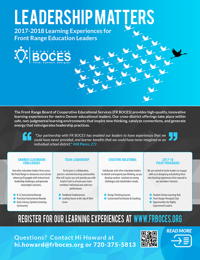Flyer Design by VEGA-Designs for Front Range BOCES | Design #14636303