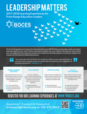 Flyer Design by VEGA-Designs for Front Range BOCES | Design #14636303