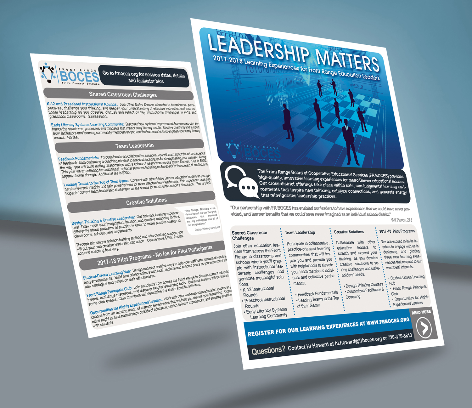 Flyer Design by graphicdesk.info for Front Range BOCES | Design #14634495