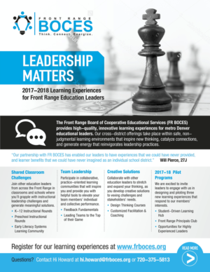 Flyer Design by D Creative for Front Range BOCES | Design: #14637860
