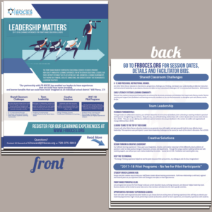 Flyer Design by momo.othoi for Front Range BOCES | Design: #14633448