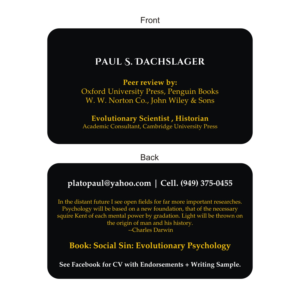 Business Card Design by Sushmaa for this project | Design: #14635660