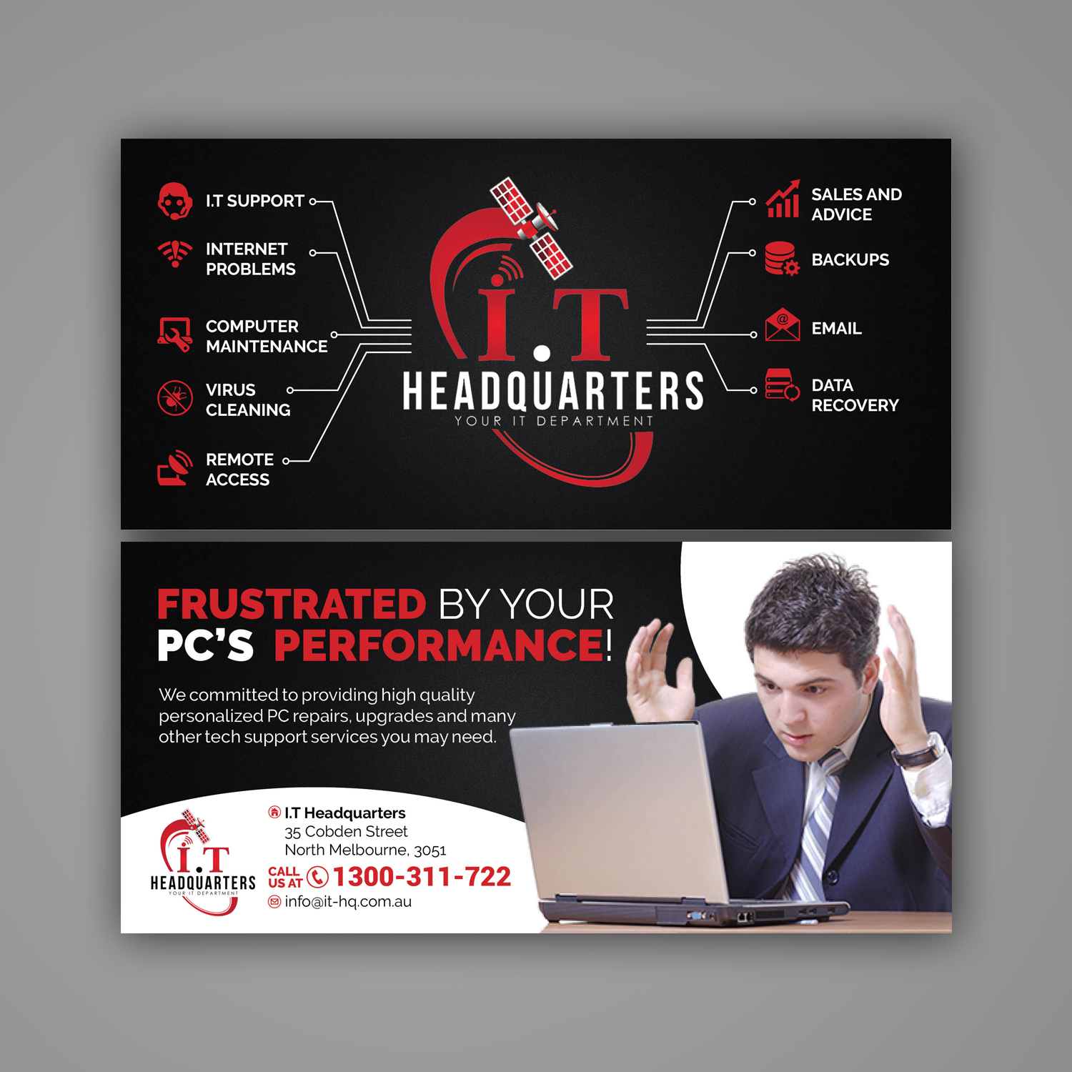 Flyer Design by Mariyam Khan for I.T Headquarters | Design #14651123