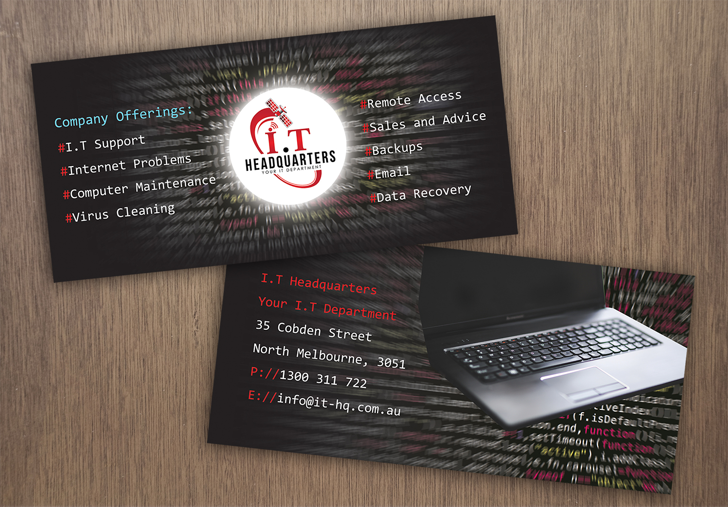 Diseño de Flyer por - SWING - para I.T Headquarters | Diseño #14647404