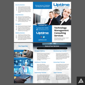 Flyer Design by adiazudin for Uptime Computer Service, Inc. | Design: #14634657