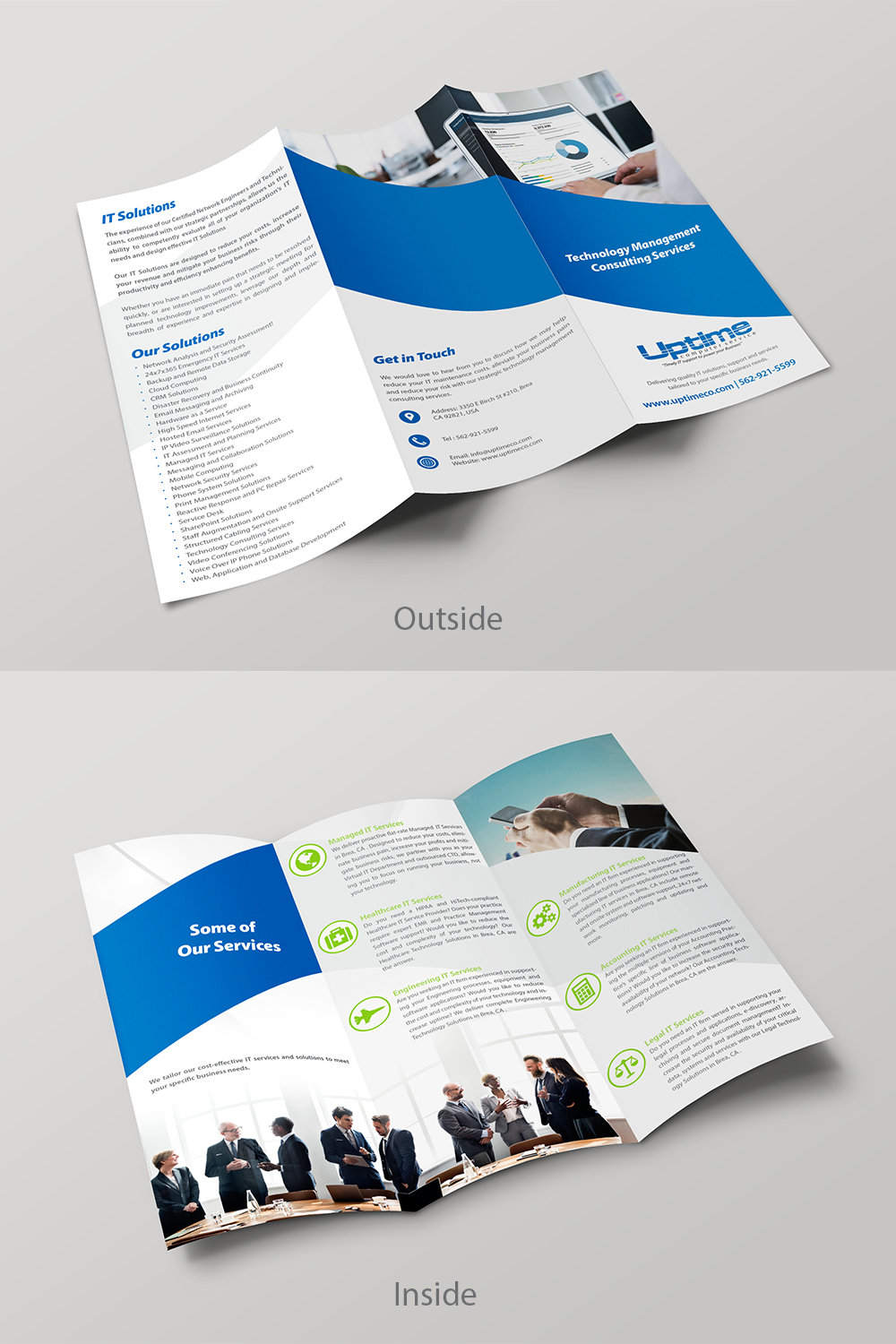 Flyer-Design von Hsi Graphics für Uptime Computer Service, Inc. | Design #14632115