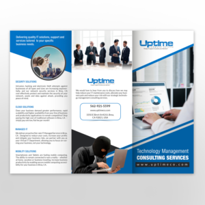 Flyer Design by creative.bugs for Uptime Computer Service, Inc. | Design: #14647537