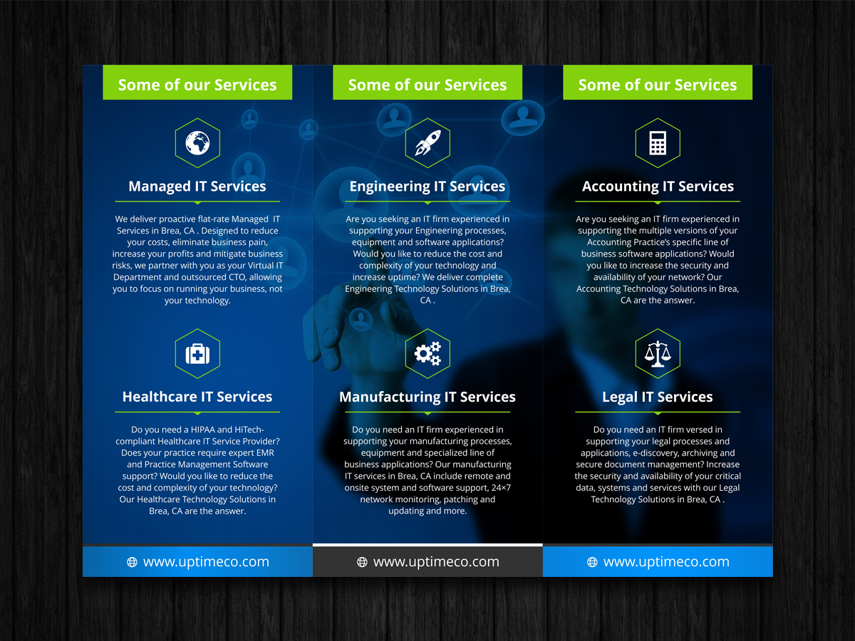 Flyer-Design von ecorokerz für Uptime Computer Service, Inc. | Design #14690506