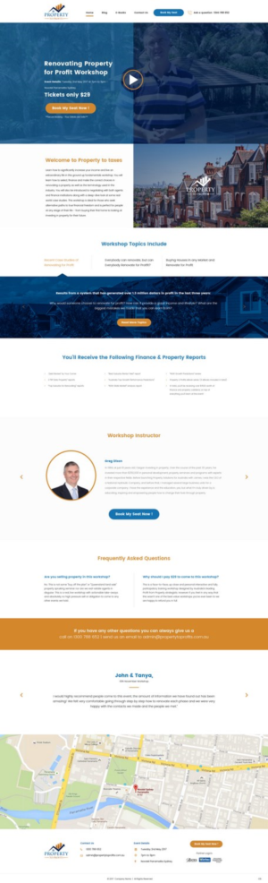 Web Design by pb for Your Corner | Design: #14663368