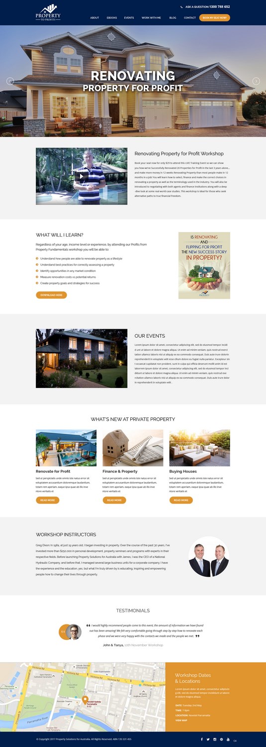 Web Design by pb for Your Corner | Design #14663376