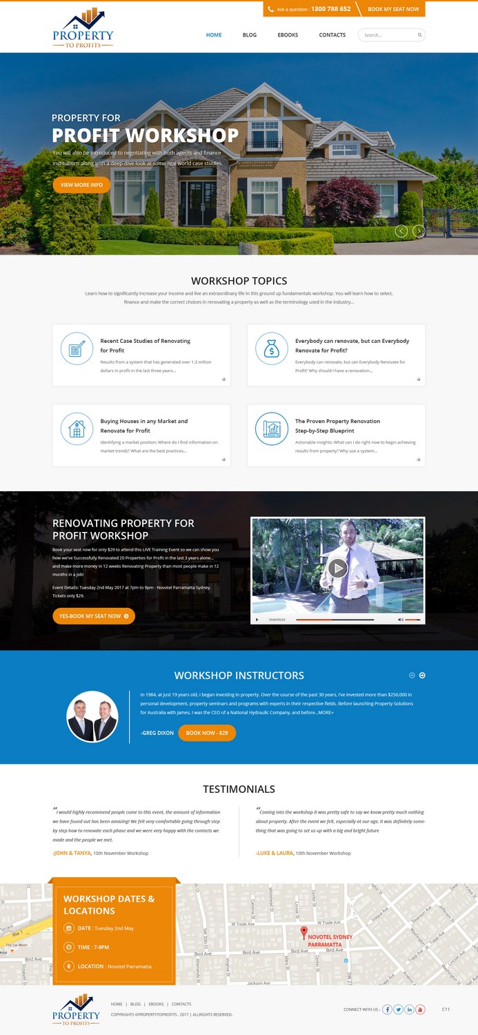 Web Design by pb for Your Corner | Design #14663379