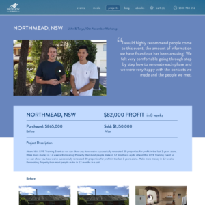 Web Design by drzznd for Your Corner | Design: #14679157