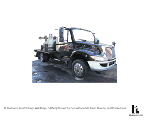 AC Truck | Illustration Design by Rohan Alexander