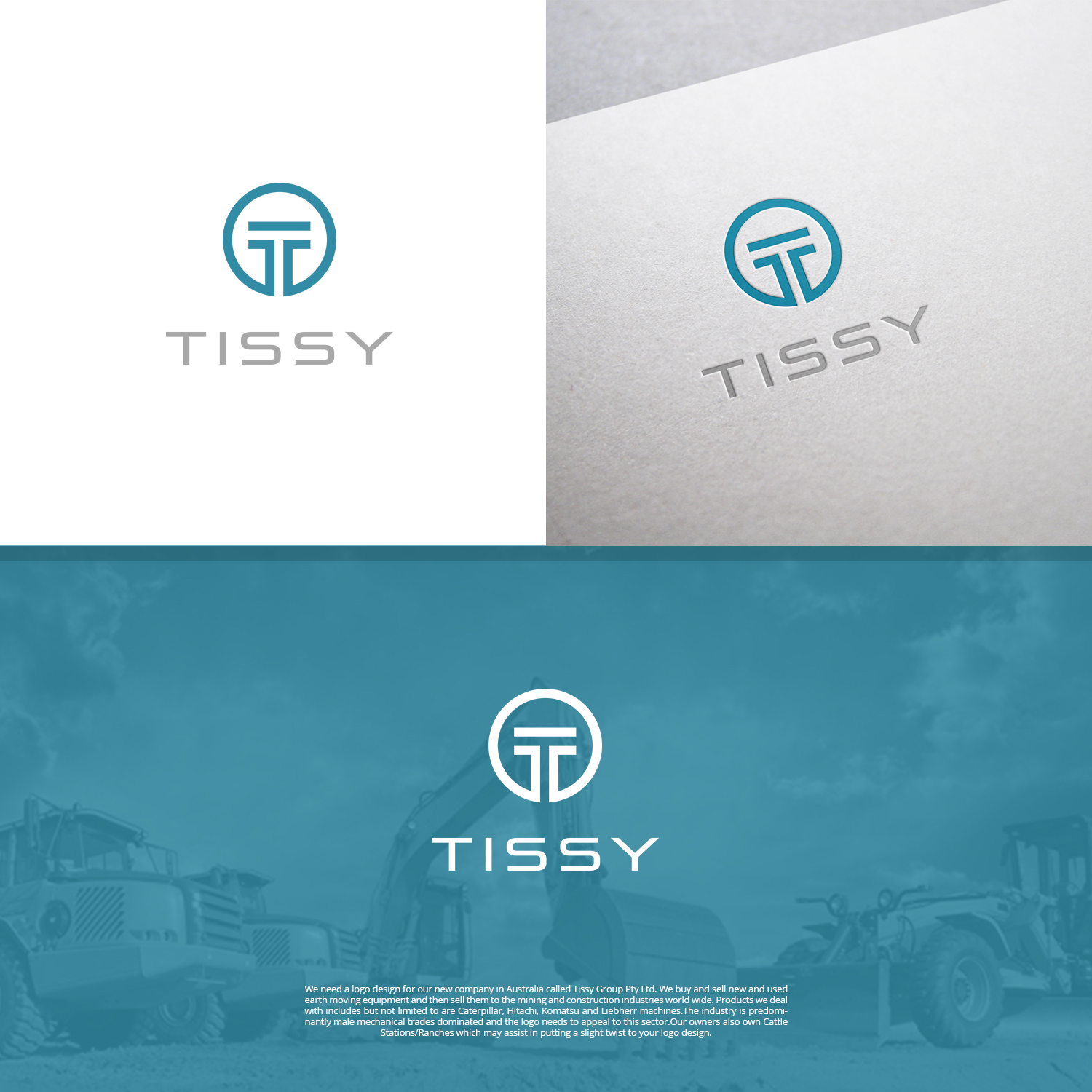 Logo Design by DBDesign for Tissy Group Pty Ltd | Design: #14922171