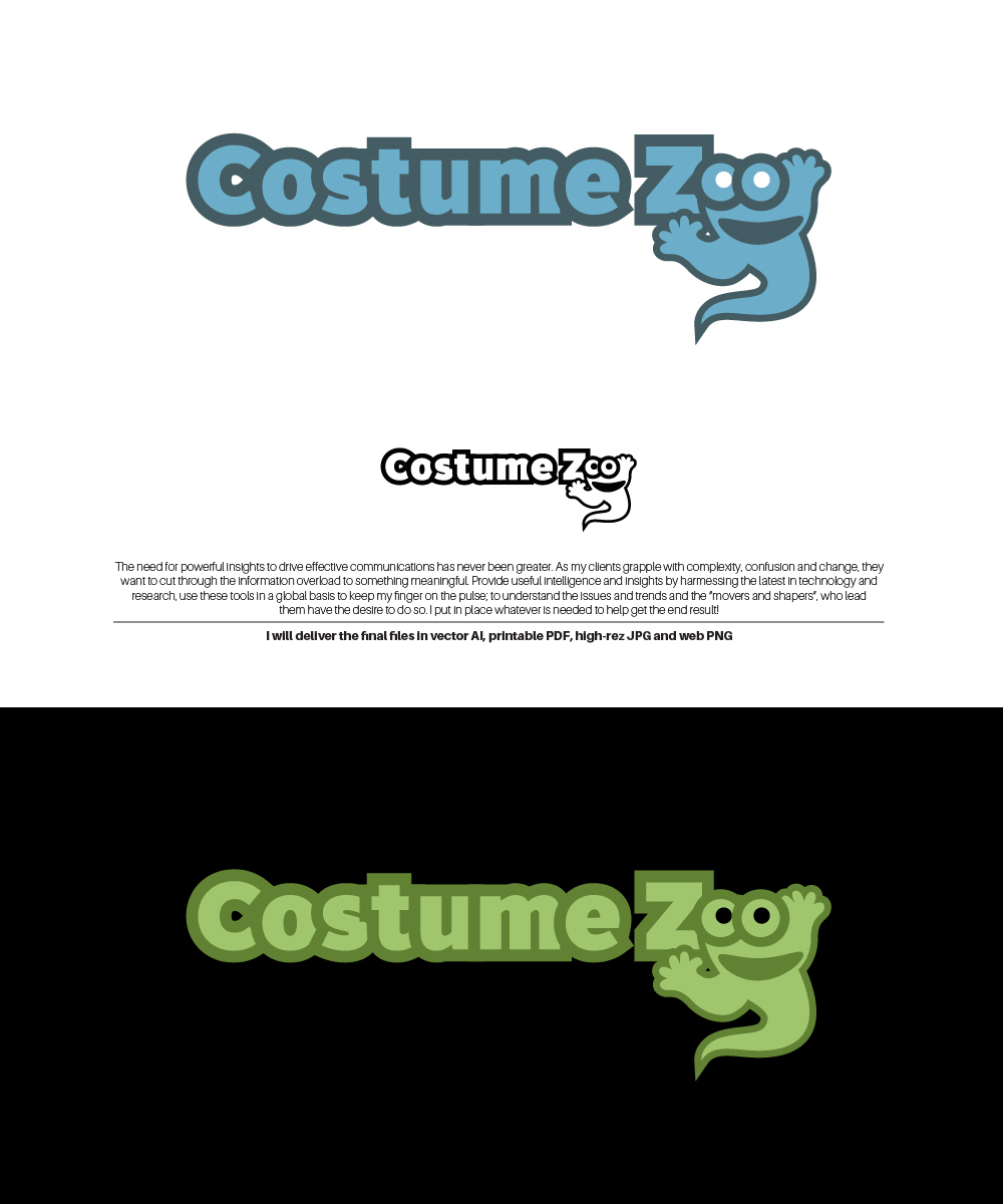 Logo-Design von andrei.gudulea für Costume Zoo | Design #14676705