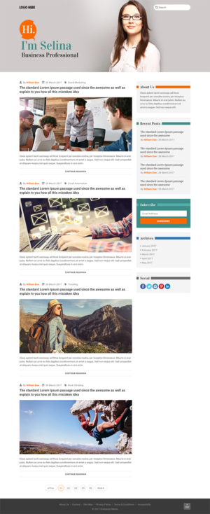 Web Design by RupalTechno for this project | Design: #14723209