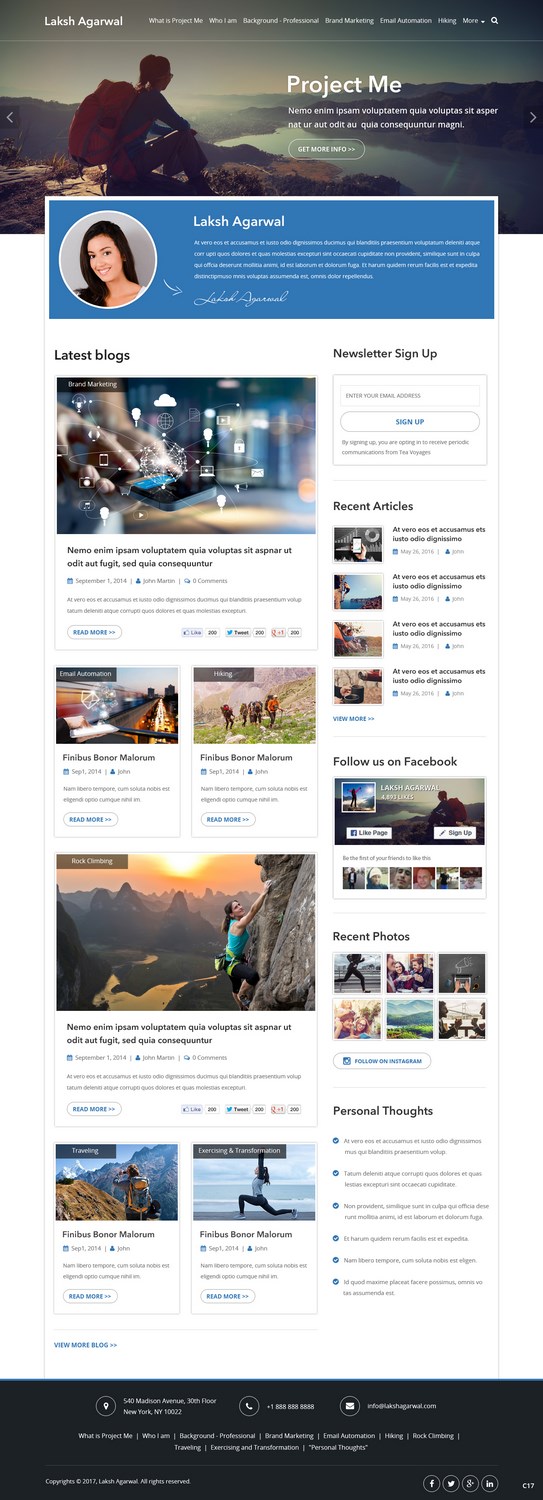 Web Design by pb for this project | Design #14649442