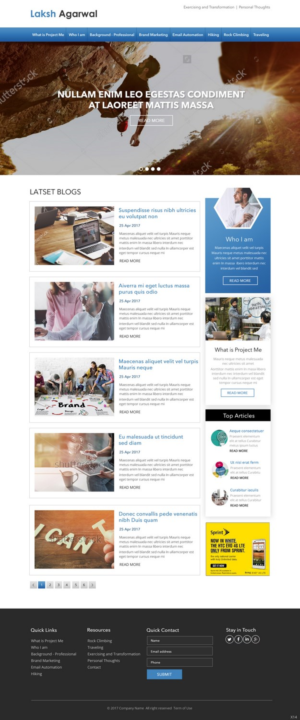 Web Design by pb for this project | Design: #14649443