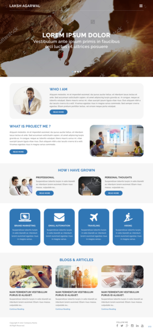 Web Design by pb for this project | Design: #14649450