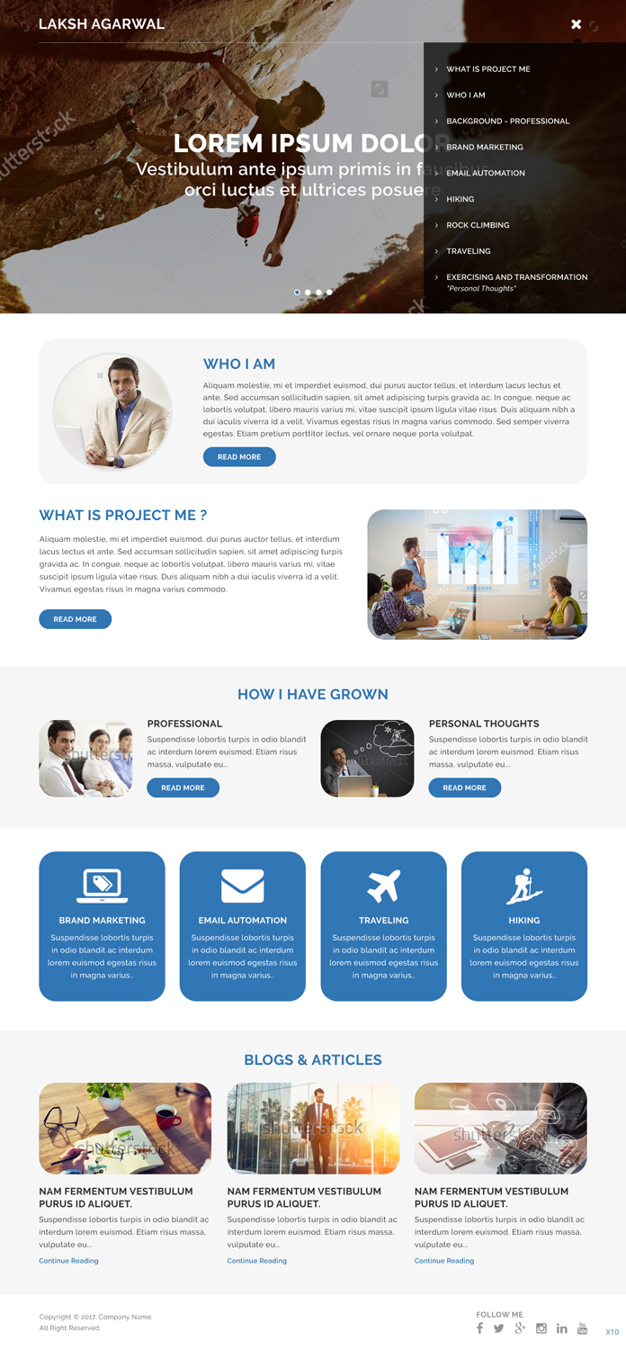 Web Design by pb for this project | Design #14649453