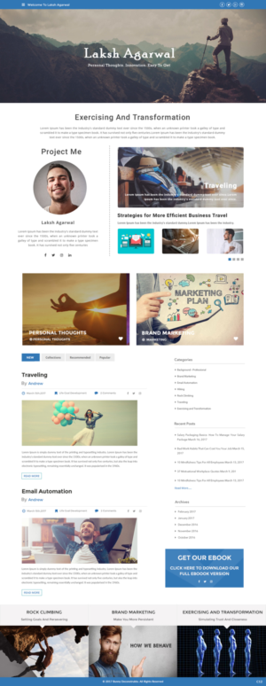 Web Design by pb for this project | Design: #14649454