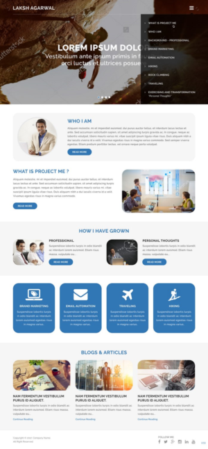 Web Design by pb for this project | Design: #14663359