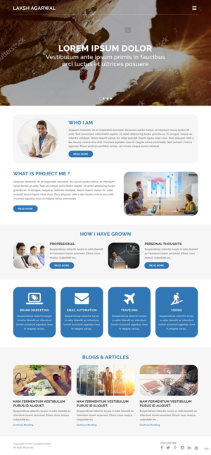 Web Design by pb for this project | Design: #14663360