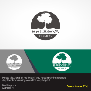 Logo Design by Mariono Fx for Bridgeva Homes Ltd | Design: #14648044