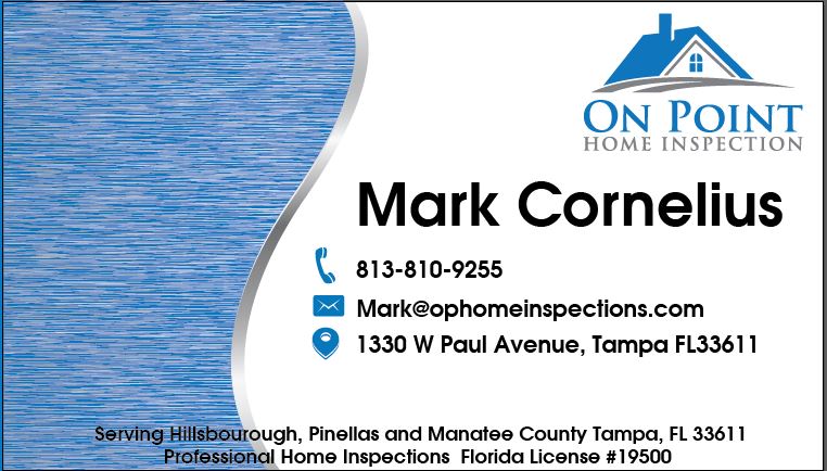 Business Card Design by Respect for On Point Home Inspection  | Design #14640540