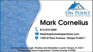 Business Card Design by Respect for On Point Home Inspection  | Design: #14640540
