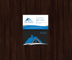 Business Card Design by JK18 for On Point Home Inspection  | Design: #14641372