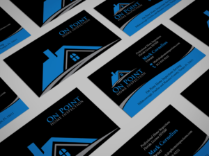 Business Card Design by JK18 for On Point Home Inspection  | Design: #14657146