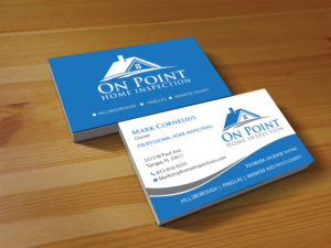 Diseño de Tarjeta de Presentación por Creations Box 2015 para On Point Home Inspection  | Diseño: #14806452