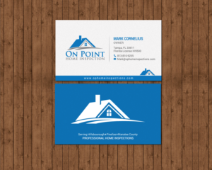 Business Card Design by chandrayaan.creative for On Point Home Inspection  | Design: #14655133