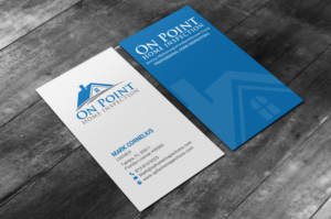 Diseño de Tarjeta de Presentación por chandrayaan.creative para On Point Home Inspection  | Diseño: #14655322