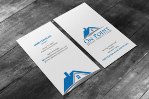Diseño de Tarjeta de Presentación por chandrayaan.creative para On Point Home Inspection  | Diseño: #14655324