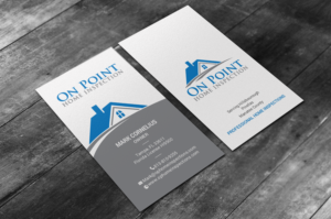 On Point Home Inspection business Cards | Design de Carte de Visite par chandrayaan.creative