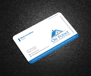 Business Card Design by Graphic Flame for On Point Home Inspection  | Design: #14653061