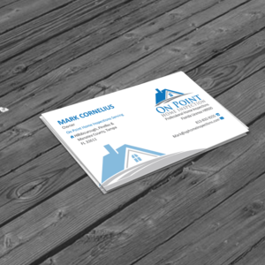 Business Card Design by webeezine for On Point Home Inspection  | Design: #14656003