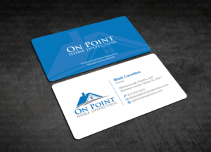 Business Card Design by design_C. for On Point Home Inspection  | Design: #14640183