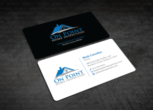 Business Card Design by design_C. for On Point Home Inspection  | Design: #14640233