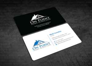 Business Card Design by design_C. for On Point Home Inspection  | Design: #14640234